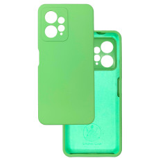 Чехол накладка Silicone Cover Soft Touch ЗК Xiaomi Redmi Note 12 4G Мятный