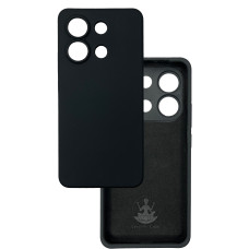 Чохол накладка Silicone Cover Soft Touch ЗК Xiaomi Redmi Note 13 4g Чорний