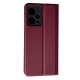 Чехол книжка Flip Cover Xiaomi Redmi Note 12 Pro 5G Bordo