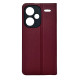 Чехол книжка Flip Cover Xiaomi Redmi Note 13 Pro+ Bordo