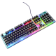 Клавіатура Hoco GM18 Luminous RGB + ведмедик (Провідні)