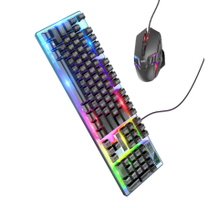 Клавиатура Hoco GM18 Luminous RGB + мишка (Проводные)