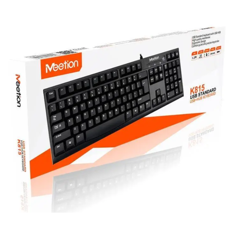 Клавіатура Meetion MT-K815 (Дротова) Black