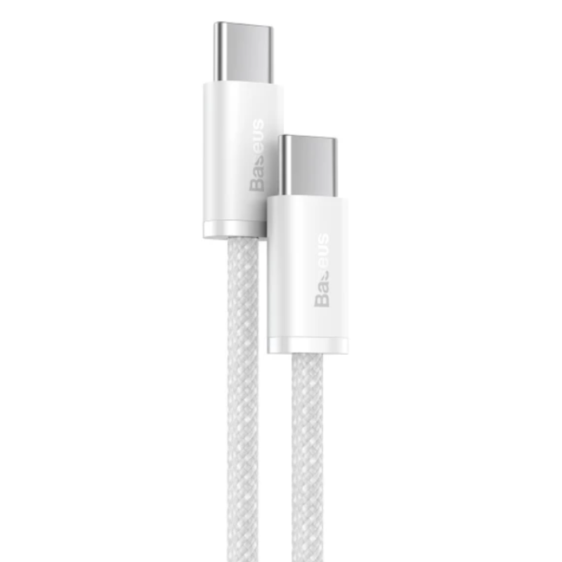 Кабель Type C-Type C Baseus Dynamic Series 100W 2m White