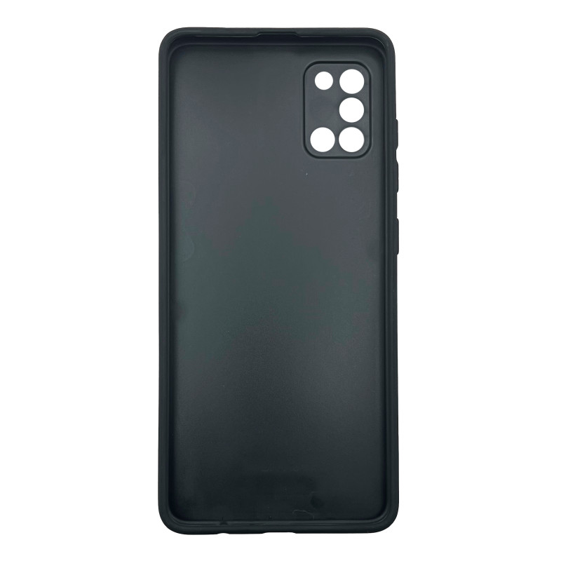 Чохол накладка Marble Glass Samsung A31 Графітовий