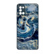 Чохол накладка Marble Glass Samsung A31 Графітовий