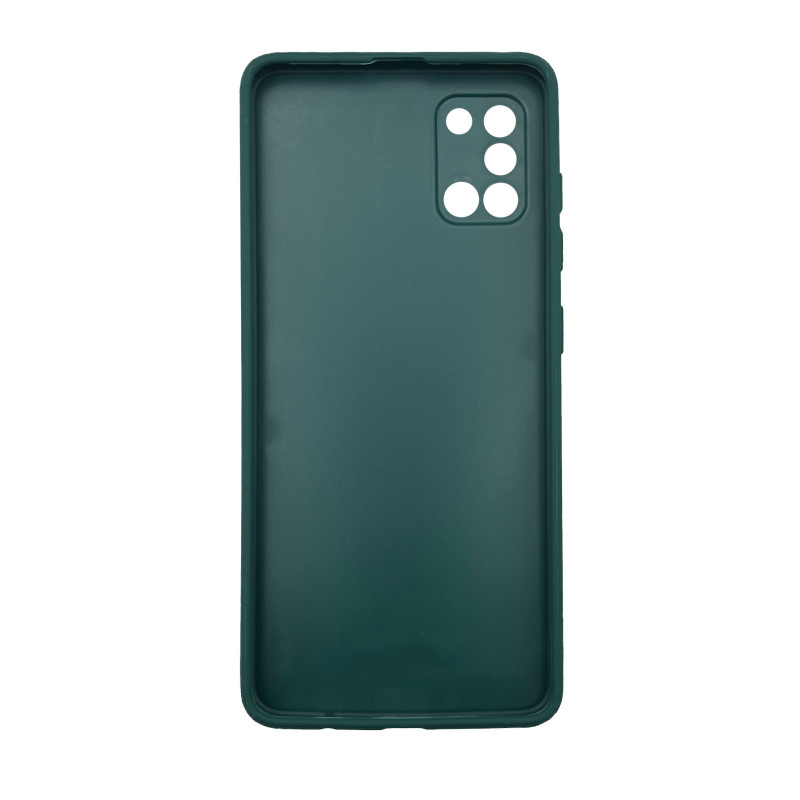 Чохол накладка Marble Glass Samsung A31 Зелений