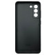 Чохол накладка Marble Glass Samsung S21 FE Графітовий
