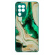 Чохол накладка Marble Glass Samsung A22 / M32 / M22 Зелений