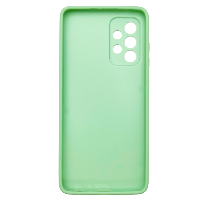 Чохол накладка Marble Glass Samsung A52 М'ятний