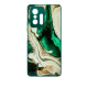 Чохол накладка Marble Glass Xiaomi 11T / 11T Pro Зелений