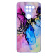Чохол накладка Marble Glass Xiaomi Redmi Note 9 Лаванда