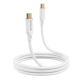 Кабель Type C-Type C Proove Jelly Silicone 60W 1m White