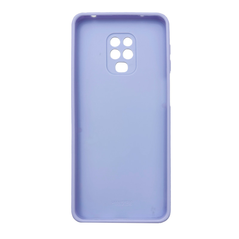 Чехол накладка Marble Glass Xiaomi Redmi Note 9s/Pro/Max Лаванда