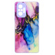 Чохол накладка Marble Glass Xiaomi Redmi Note 10 Pro / Max Лаванда