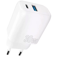 Мережевий адаптер Proove Siicone Power Plus PD+QC3.0 30W