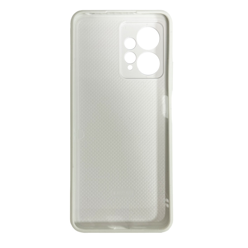 Чехол накладка Marble Glass Xiaomi Redmi Note 12 4G Белый