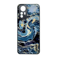 Чохол накладка Marble Glass Xiaomi Redmi Note 12S Графітовий