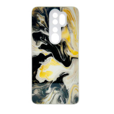 Чохол накладка Marble Glass Xiaomi Redmi Note 8 Pro Білий