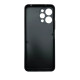 Чехол накладка Marble Glass Xiaomi Redmi 12 4G Графитовый