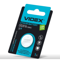 Батарейка VIDEX CR2016 Li-Ion 3V