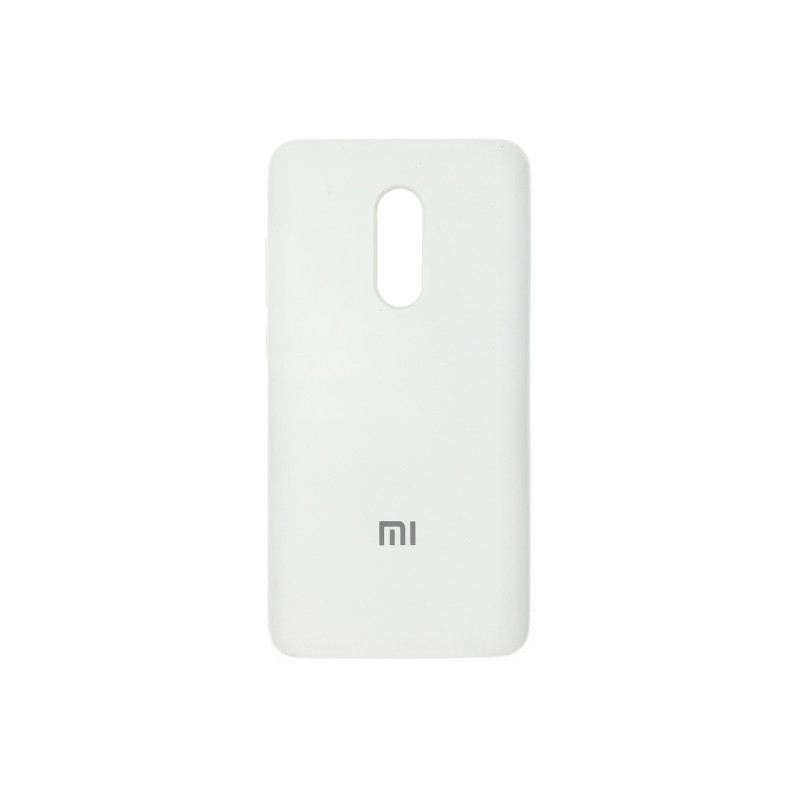 Чехол Silicone Case Xiaomi Redmi Note 4/4x White