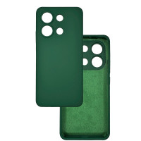 Чохол накладка Silicone Cover Soft Touch ЗК Xiaomi Redmi Note 13 4G Темно-зелений