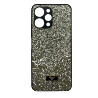 Чехол накладка Diamond Xiaomi Redmi 12 4G Silver-Gold