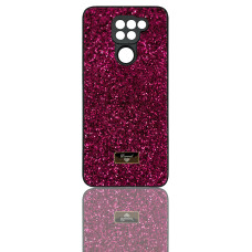 Чехол накладка Diamond Xiaomi Redmi Note 9 Bordo