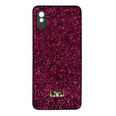 Чехол накладка Diamond Xiaomi Redmi 9A Bordo