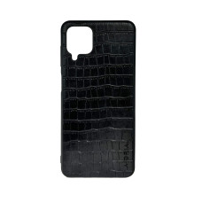 Чохол накладка AIORIA Crocodile Texture Samsung A12 / M12 Чорний