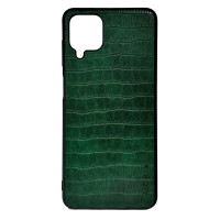 Чохол накладка AIORIA Crocodile Texture Samsung A12 / M12 Зелений