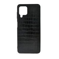 Чехол накладка AIORIA Crocodile Texture Samsung A22 / M32 / M22 Черный
