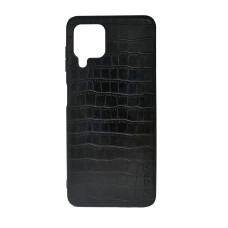 Чехол накладка AIORIA Crocodile Texture Samsung A22 / M32 / M22 Черный