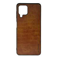 Чохол накладка AIORIA Crocodile Texture Samsung A22 / M32 / M22 Світло-коричневий
