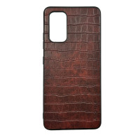 Чехол накладка AIORIA Crocodile Texture Samsung A32 Темно-коричневый