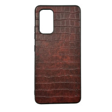 Чехол накладка AIORIA Crocodile Texture Samsung A32 Темно-коричневый