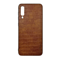 Чохол накладка AIORIA Crocodile Texture Samsung A50 / A30s Світло-коричневий