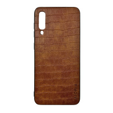 Чехол накладка AIORIA Crocodile Texture Samsung A50 / A30s Светло-коричневый