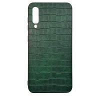 Чохол накладка AIORIA Crocodile Texture Samsung A50 / A30s Зелений