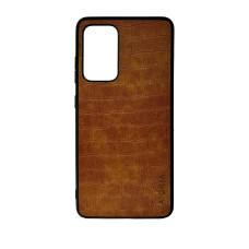 Чохол накладка AIORIA Crocodile Texture Samsung A52 Світло-коричневий