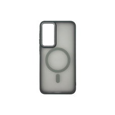 Чехол накладка Matte Corrugated Camera with MagSafe Samsung A35 Серый