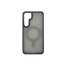 Чехол накладка Matte Corrugated Camera with MagSafe Samsung S24 Серый