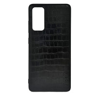 Чехол накладка AIORIA Crocodile Texture Samsung S20 FE / S20 lite Черный