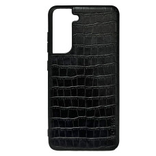 Чохол накладка AIORIA Crocodile Texture Samsung S21 FE Чорний