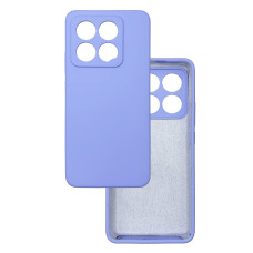 Чехол накладка Silicone Cover Soft Touch ЗК Xiaomi 14T Pro Лаванда