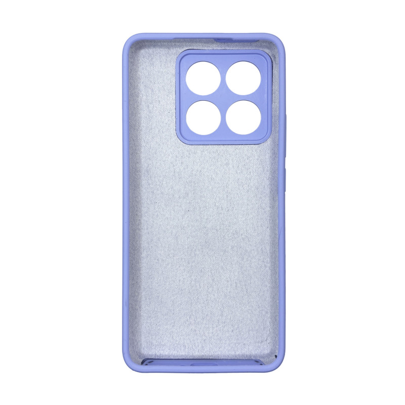 Чехол накладка Silicone Cover Soft Touch ЗК Xiaomi 14T Pro Лаванда