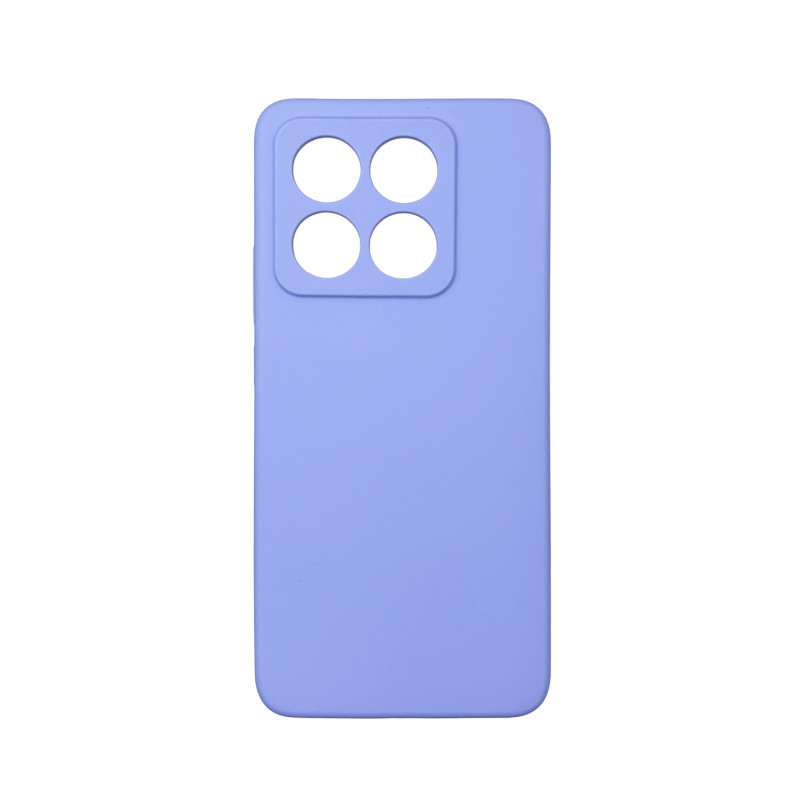 Чехол накладка Silicone Cover Soft Touch ЗК Xiaomi 14T Pro Лаванда