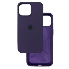 Чехол Silicone Case iPhone 16 Pro Фиолетовый (Elderberry)