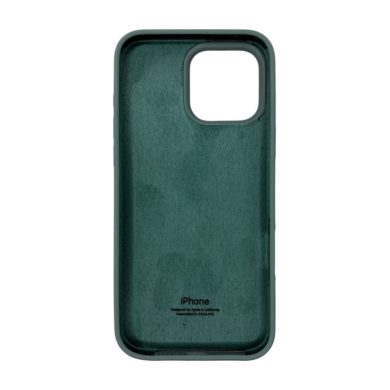 Чохол Silicone Case iPhone 16 Pro Зелений (Pine green)